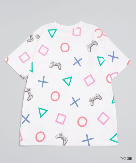 Playstation総柄Tシャツ[商品：PNPS25AW-007] - PUNYUS Online Store