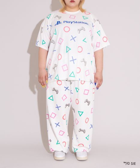 Playstation総柄Tシャツ[商品：PNPS25AW-007] - PUNYUS Online Store