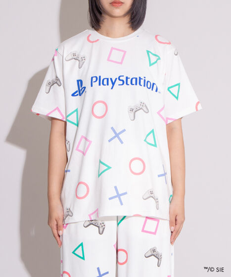 Playstation総柄Tシャツ[商品：PNPS25AW-007] - PUNYUS Online Store