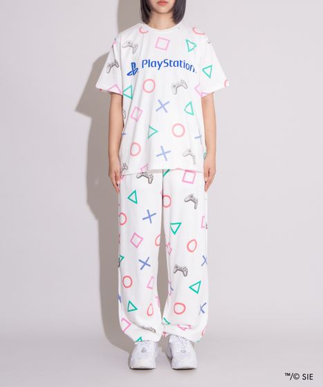 Playstation総柄スウェットパンツ[商品：PNPS25AW-009] - PUNYUS