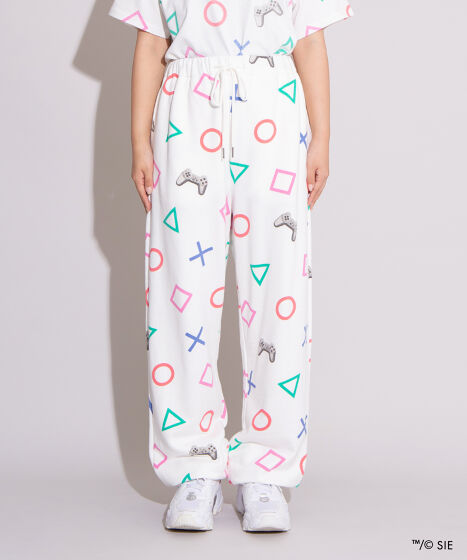 S push push パンツ PUSH PUSH PP ストライプワイドパンツ（ブラック） - ZIPPER | 60