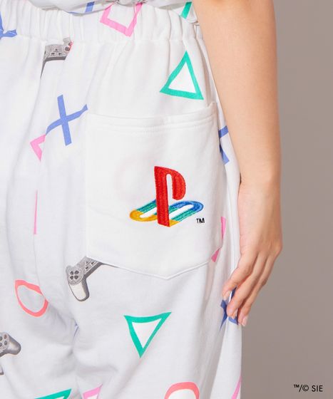 Playstation総柄スウェットパンツ[商品：PNPS25AW-009] - PUNYUS
