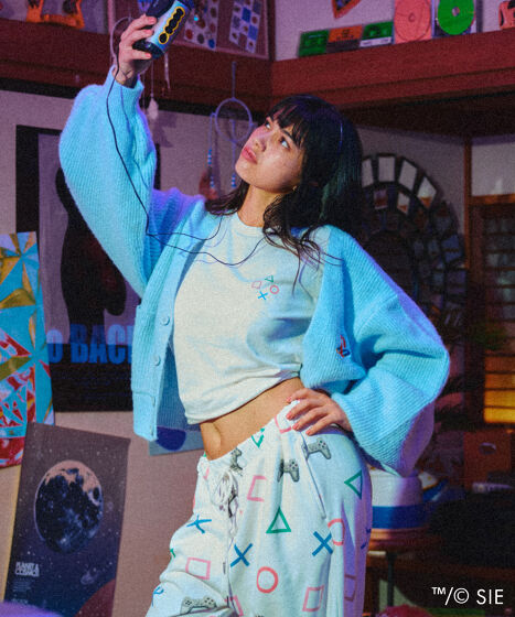 Playstationニットカーディガン[商品：PNPS25AW-017] - PUNYUS Online