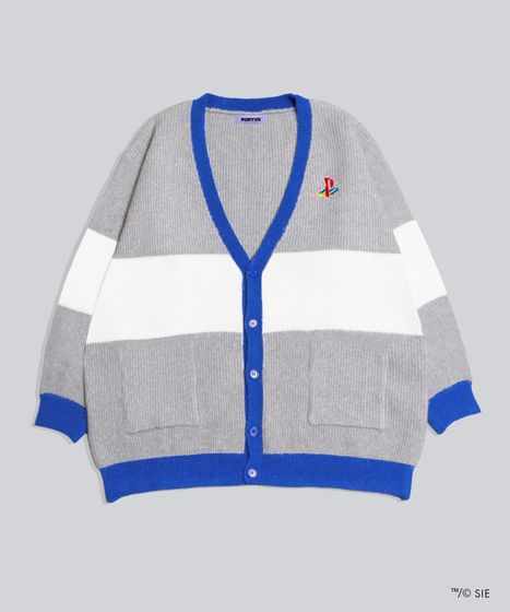 Playstationロングニットカーディガン[商品：PNPS25AW-018] - PUNYUS