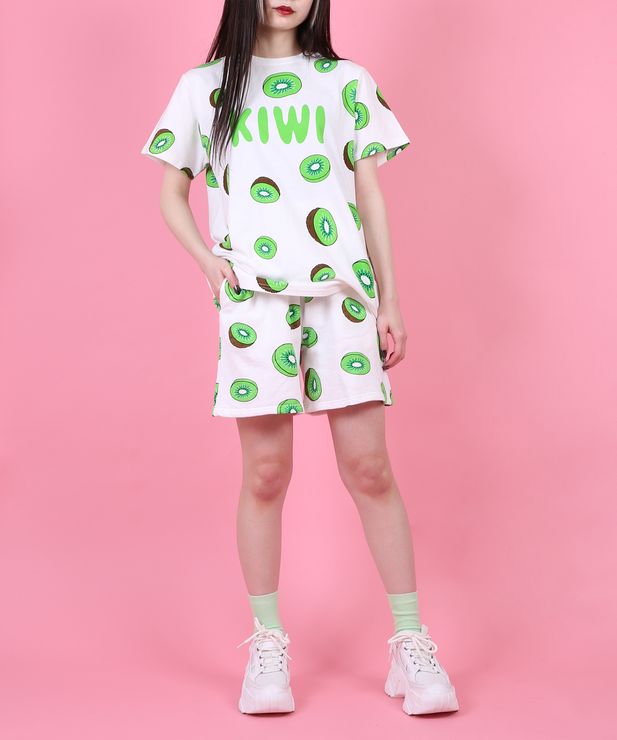 フード総柄スウェットショーパン 商品 Pn18aw 018 2r Punyus Online Store 公式通販