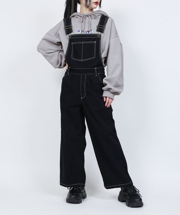 カラーステッチオーバーオール 商品 Pn19ss 073r Punyus Online Store 公式通販