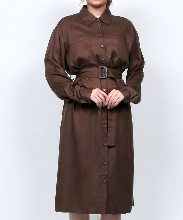 ベルト付きシャツワンピース 商品 Pnaw 019 Punyus Online Store 公式通販
