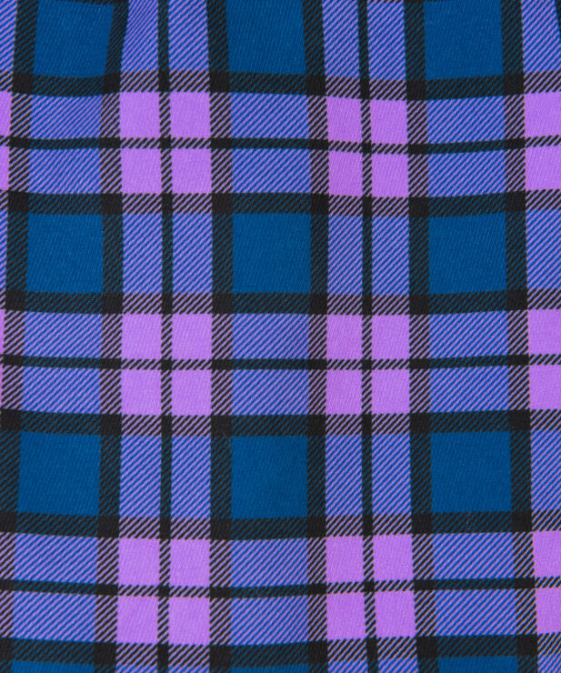 チェック柄ラップロングスカート 商品 Pnaw 104 Punyus Online Store 公式通販