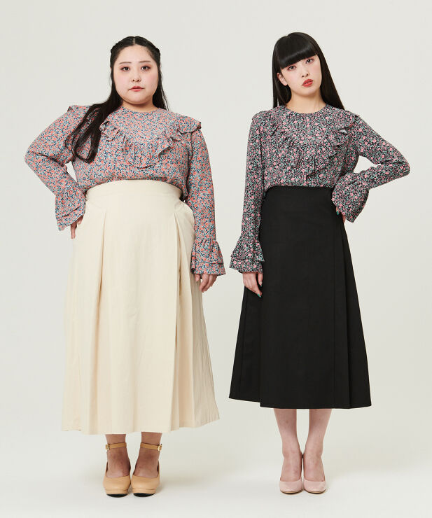 花柄フリルブラウス 商品 Pn20ss 103 Punyus Online Store 公式通販 花柄フリルブラウス 商品 Pn20ss 103 Punyus Online Store 公式通販