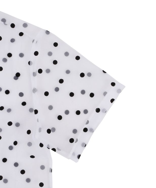 ドット柄シースルーシャツ 商品 Pnss 110 Punyus Online Store 公式通販