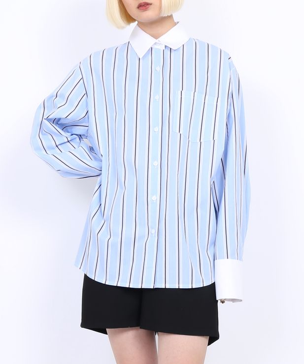 クレリックストライプシャツ 商品 Pn22ss 022 Punyus Online Store 公式通販