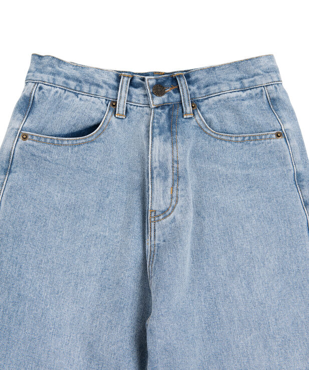 高評価なギフト ピクミン様 nowos サイズM 定番ダメージフレアデニム