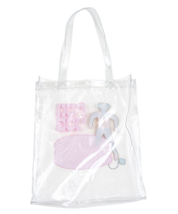 Pool Dogクリアトートバッグ 商品 Pn22ss 0 Punyus Online Store 公式通販