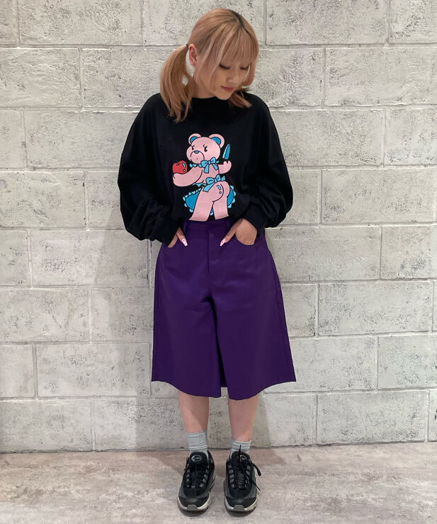 プニュズ/／サイズ2／ロンパース／渡辺直美／ブルー PUNYUS Online Store / 公式通販