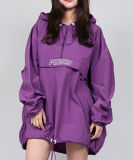 美品PUNYUS プニュズアノラックパーカー　ブラック □PUNYUS アノラックパーカー ブラック 新品未使用タグ付き