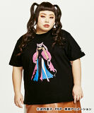 PUNYUS セーラームーンコラボ ブラックレディ Tシャツ ストアオリジナル Tシャツ ブラック・レディ：美少女戦士